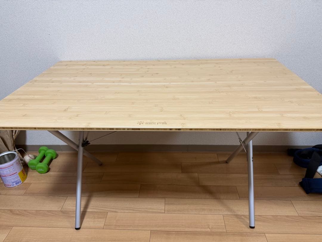ワンアクションテーブル竹 ‎LV-015TR  peak