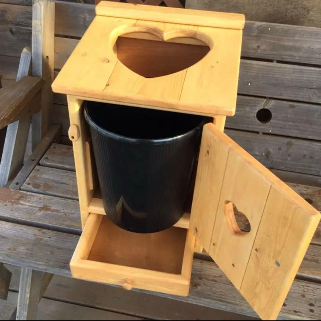 アメリカンカントリー家具　カントリーハートダストBOX 引き出し付き　ミニ