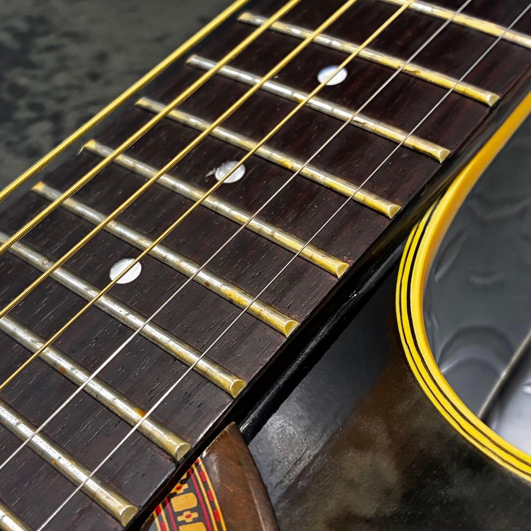 【美品】YAMAHA エレアコ APX-6A ハードケース付き グリーンバースト