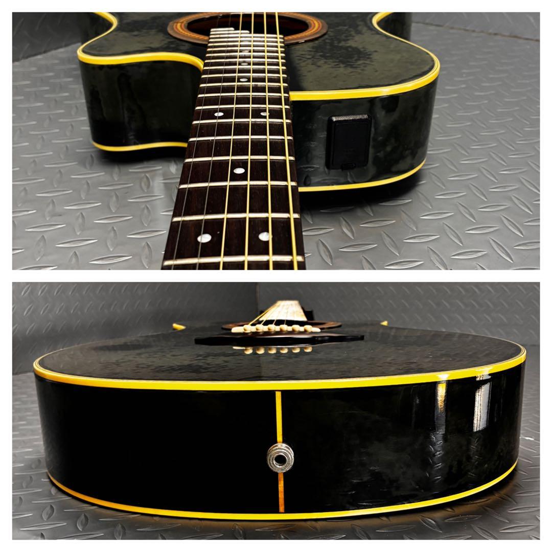 【美品】YAMAHA エレアコ APX-6A ハードケース付き グリーンバースト