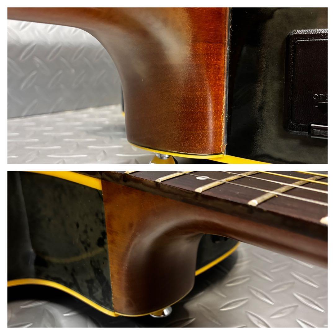 【美品】YAMAHA エレアコ APX-6A ハードケース付き グリーンバースト