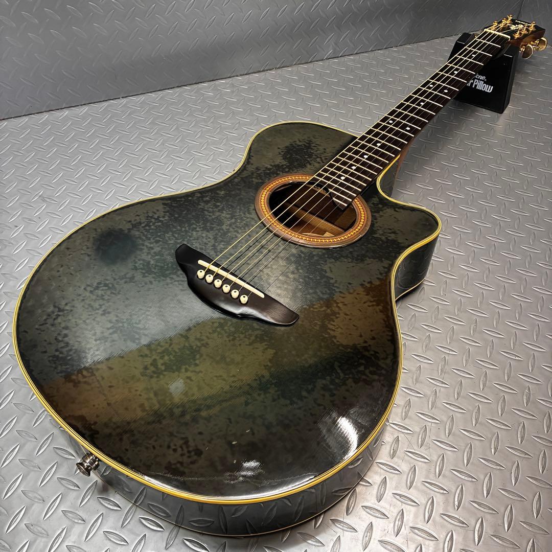 【美品】YAMAHA エレアコ APX-6A ハードケース付き グリーンバースト