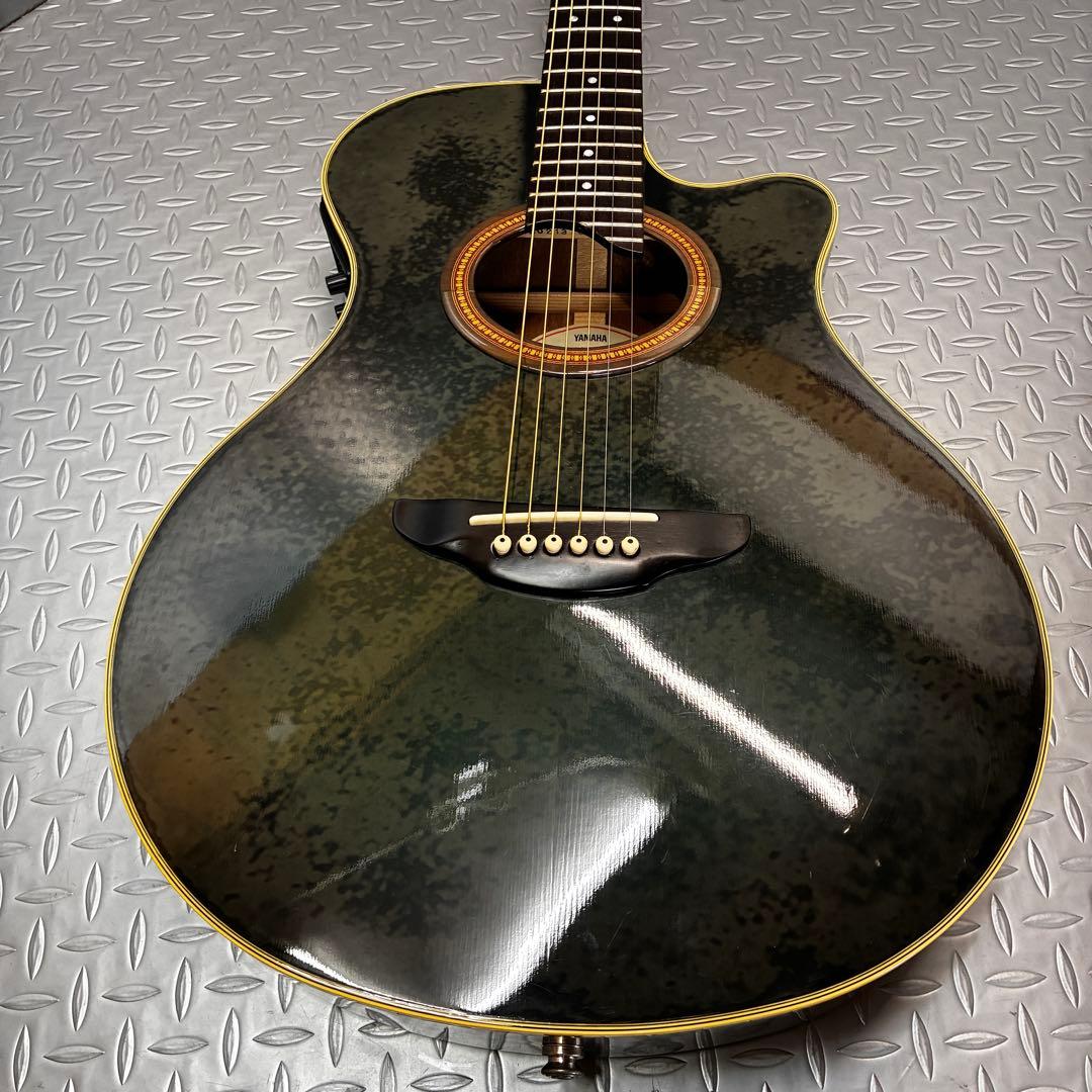 【美品】YAMAHA エレアコ APX-6A ハードケース付き グリーンバースト
