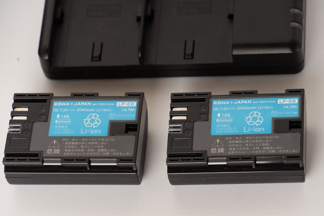 【訳あり】Canon EOS 6D Mark II ボディ・バッテリーレンズ