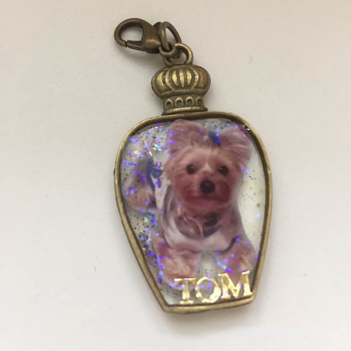 tomkun様ご確認用レジンで写真チャーム オーダー品