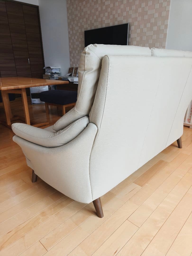 【使用3ヶ月・極美品】ニトリ 3人掛けソファ コウテイ3 Nシールド おまけ付