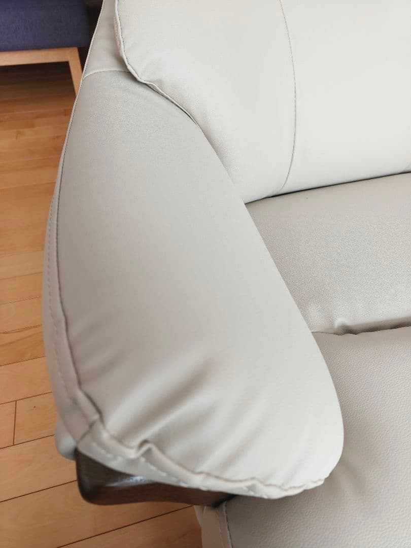 【使用3ヶ月・極美品】ニトリ 3人掛けソファ コウテイ3 Nシールド おまけ付