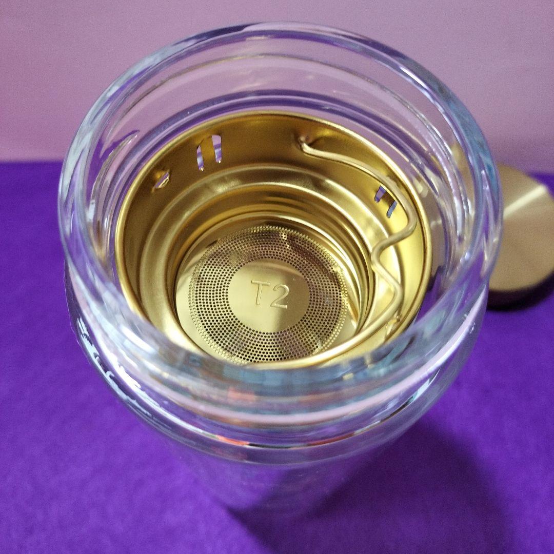 T2 tea ダブルウォールグラスタンブラー　ティー用　オーストラリア製