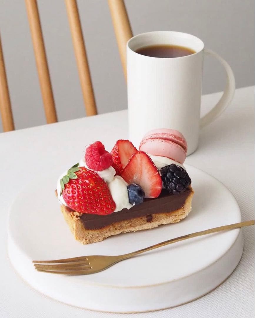 直井真奈美さん　白台皿　2枚セット