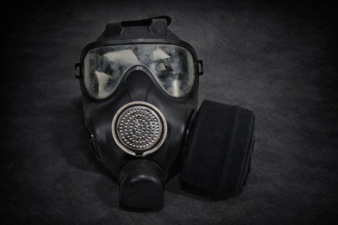 ロシア内務省 PMK-S 実物 ガスマスク サイズ1-2