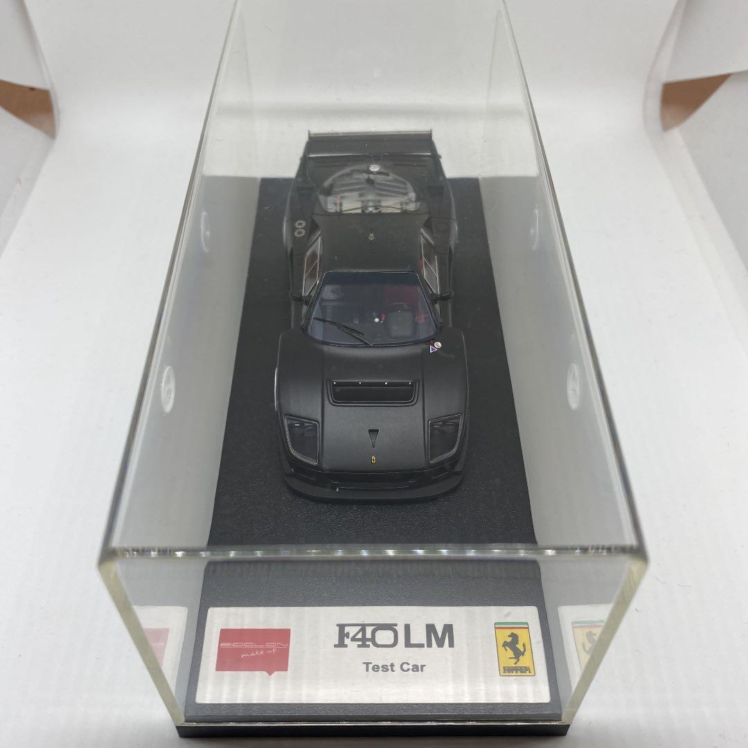 激レア入手困難！フェラーリ　F40 LM テストカー　アイドロン　メイクアップ