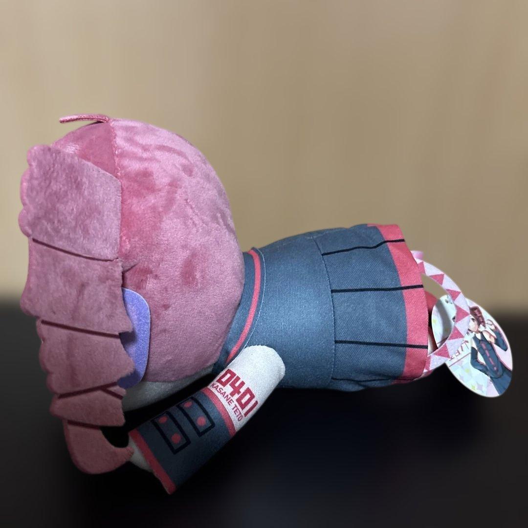 重音テト くてんこ BIGぬいぐるみ 寝そべりぬいぐるみ　ちょこのせフィギュア