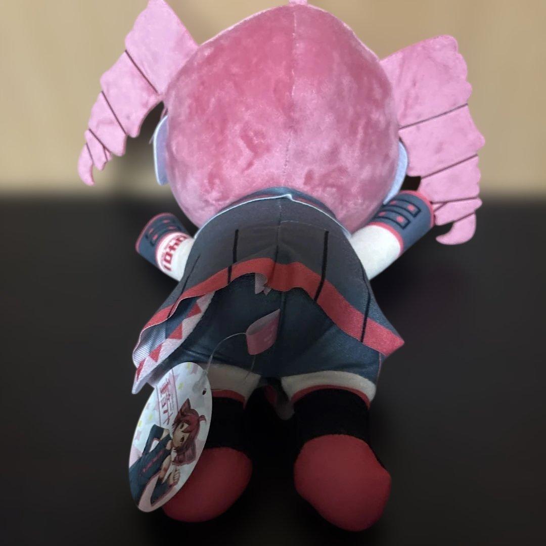 重音テト くてんこ BIGぬいぐるみ 寝そべりぬいぐるみ　ちょこのせフィギュア