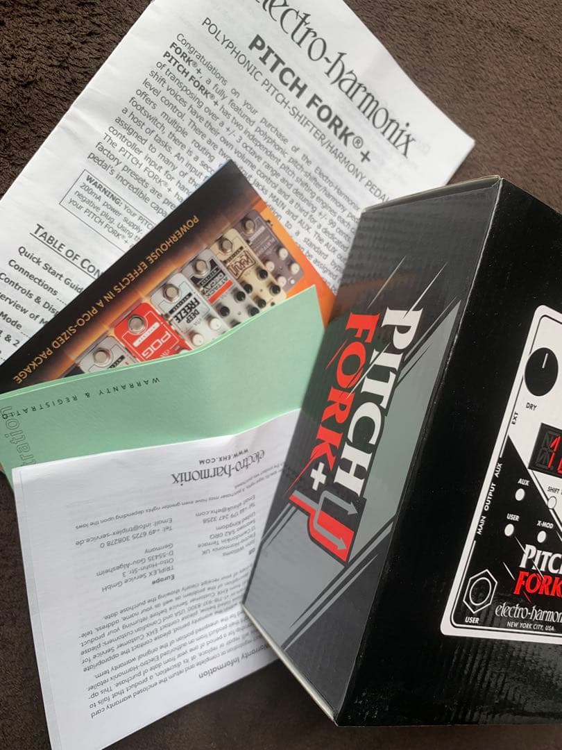 ギター Electro Harmonix Pitchfork+