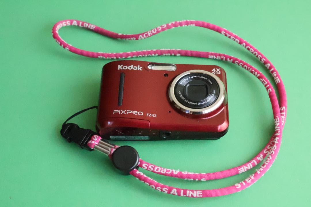 【中古】コダック FZ43 コンパクトデジタルカメラ PIXPRO レッド