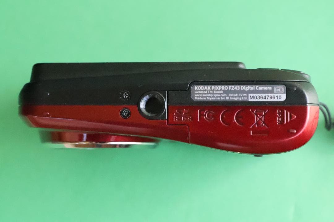 【中古】コダック FZ43 コンパクトデジタルカメラ PIXPRO レッド