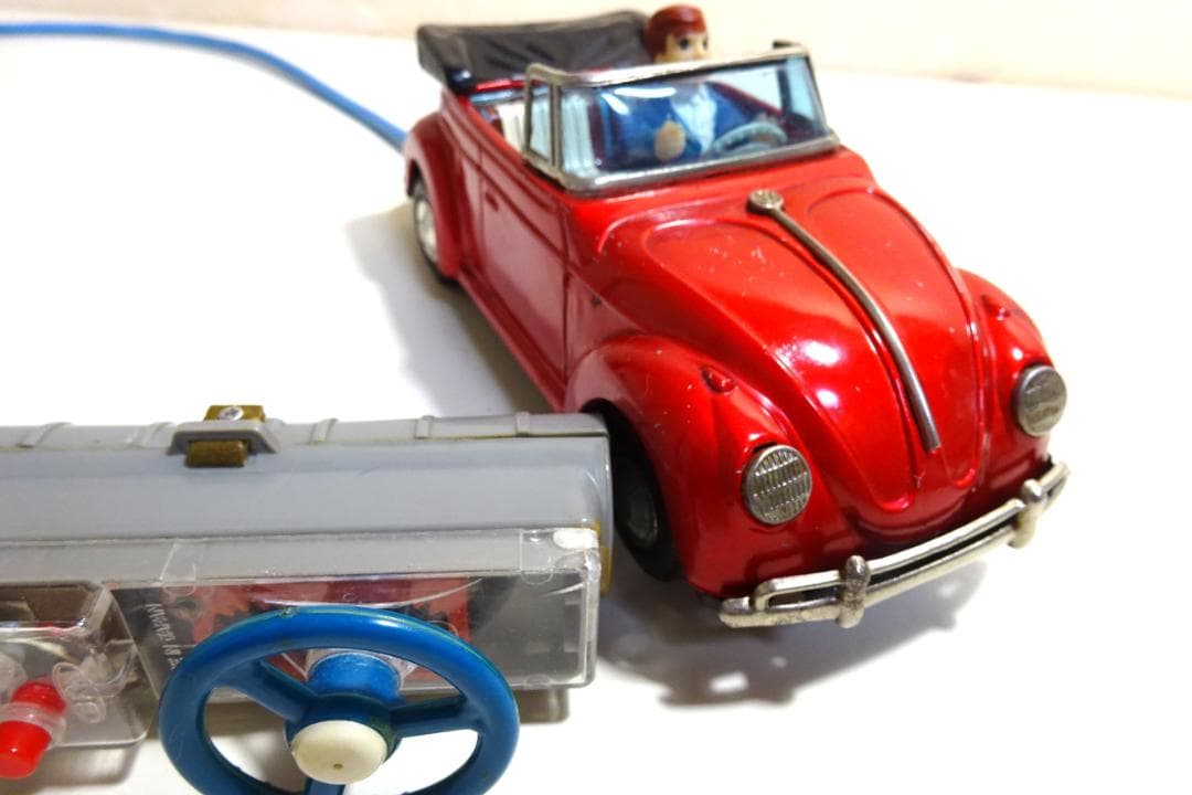 YouTube動画あり！！★萬代屋（バンダイ） ワーゲン・カブリオレ★リモコン