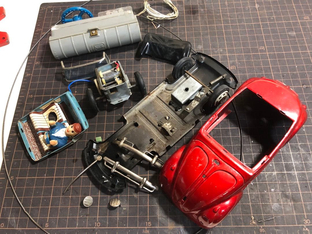 YouTube動画あり！！★萬代屋（バンダイ） ワーゲン・カブリオレ★リモコン