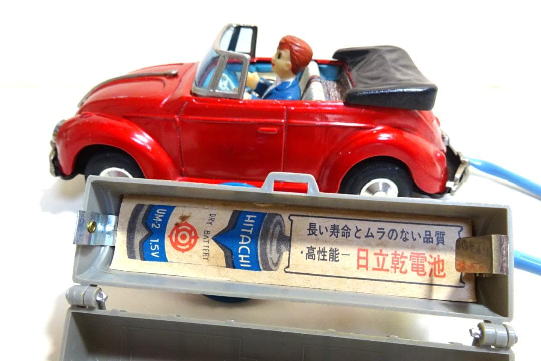 YouTube動画あり！！★萬代屋（バンダイ） ワーゲン・カブリオレ★リモコン