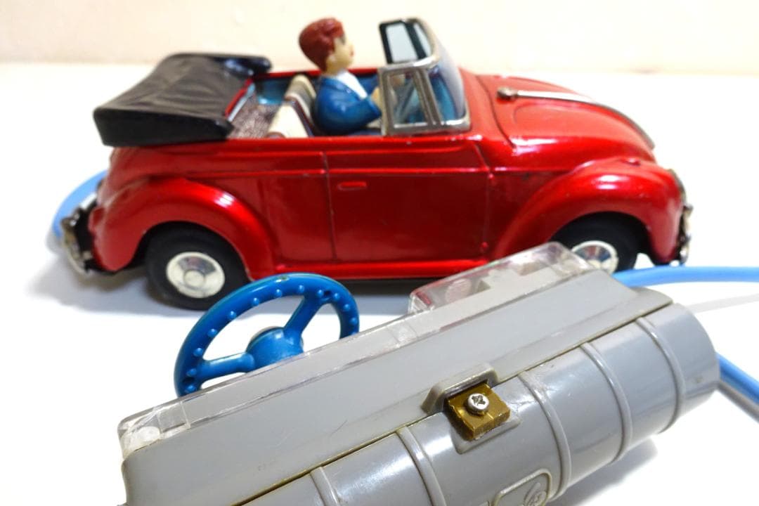 YouTube動画あり！！★萬代屋（バンダイ） ワーゲン・カブリオレ★リモコン