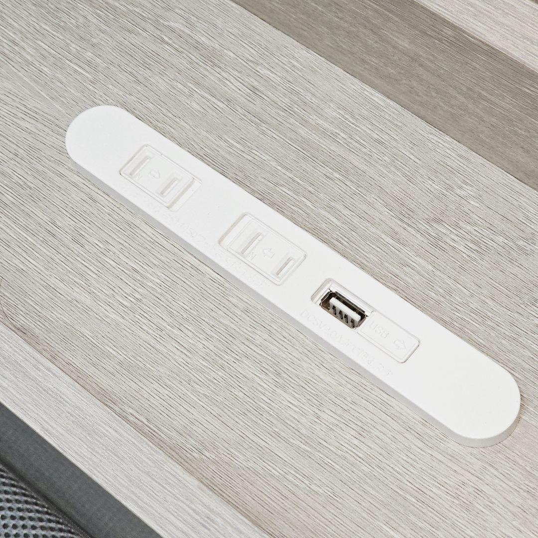 ダブルベッドフレーム ライトグレー 木製 東京23区全域送料無料