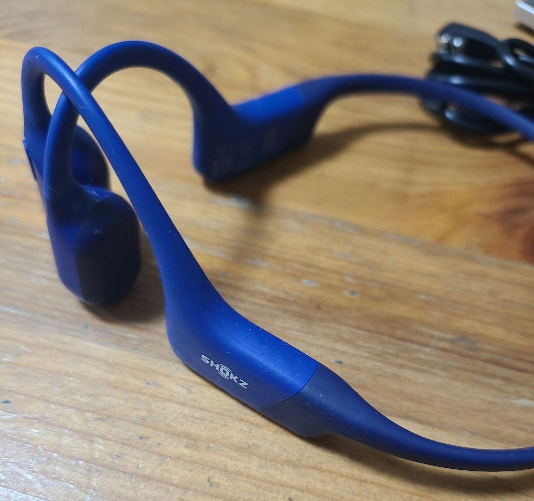 Shokz OpenRun s803 骨伝導イヤホン 充電ケーブル付き