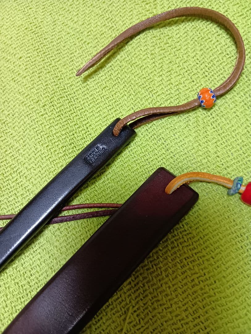 【menz】腕輪サドルレザー・バングル2本