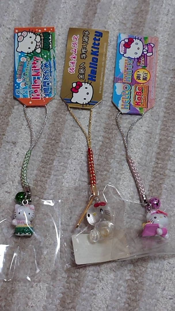 た*や様 ご当地ハローキティ ストラップ12個セット　中タグ　Ｙ