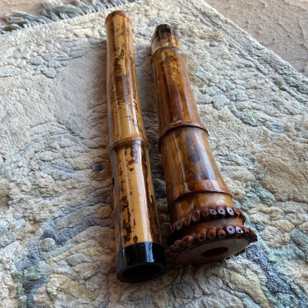 118尺八　大特価一尺九寸管　真山銘二印　大幅値下げ