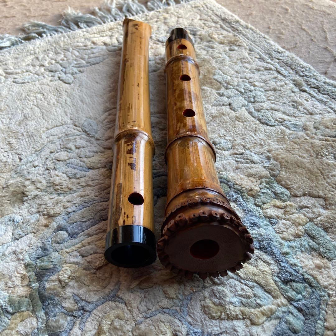 118尺八　大特価一尺九寸管　真山銘二印　大幅値下げ