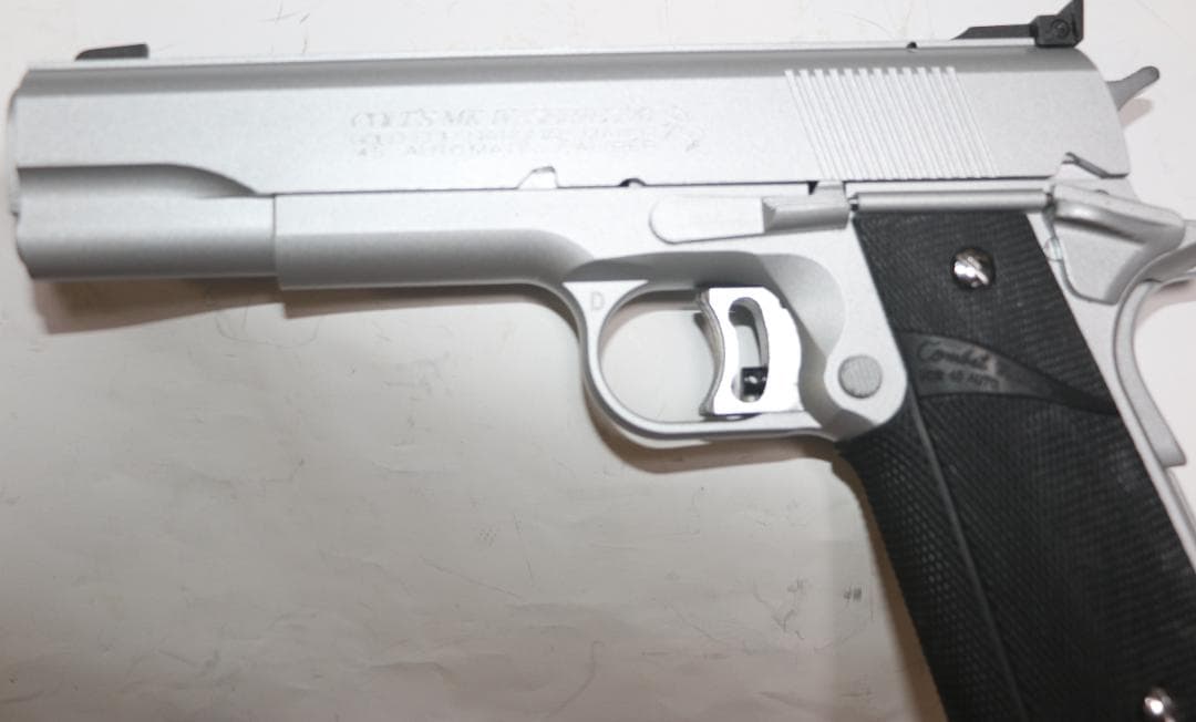 MGCHW樹脂製モデルガン コルト ＧＭカスタム ナショナルマッチ SPG合法品