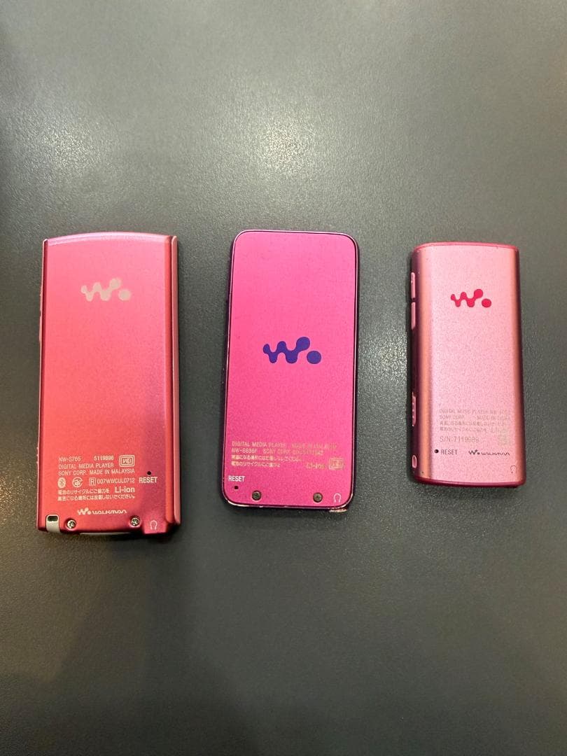 【ジャンク】SONY WALKMAN ソニー ウォークマン 5台まとめ