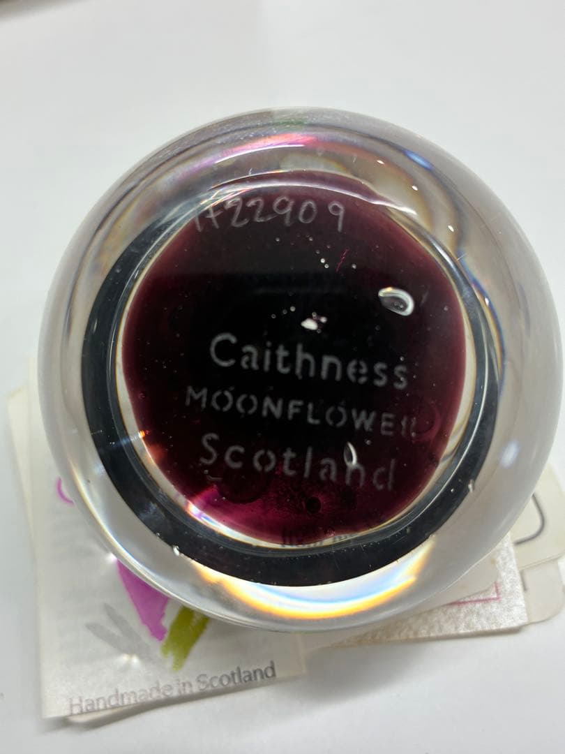 Caithness MOONFLOWER 月の花 スコットランド製 ケイスネス