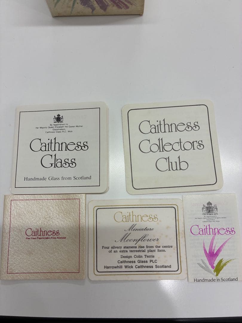 Caithness MOONFLOWER 月の花 スコットランド製 ケイスネス