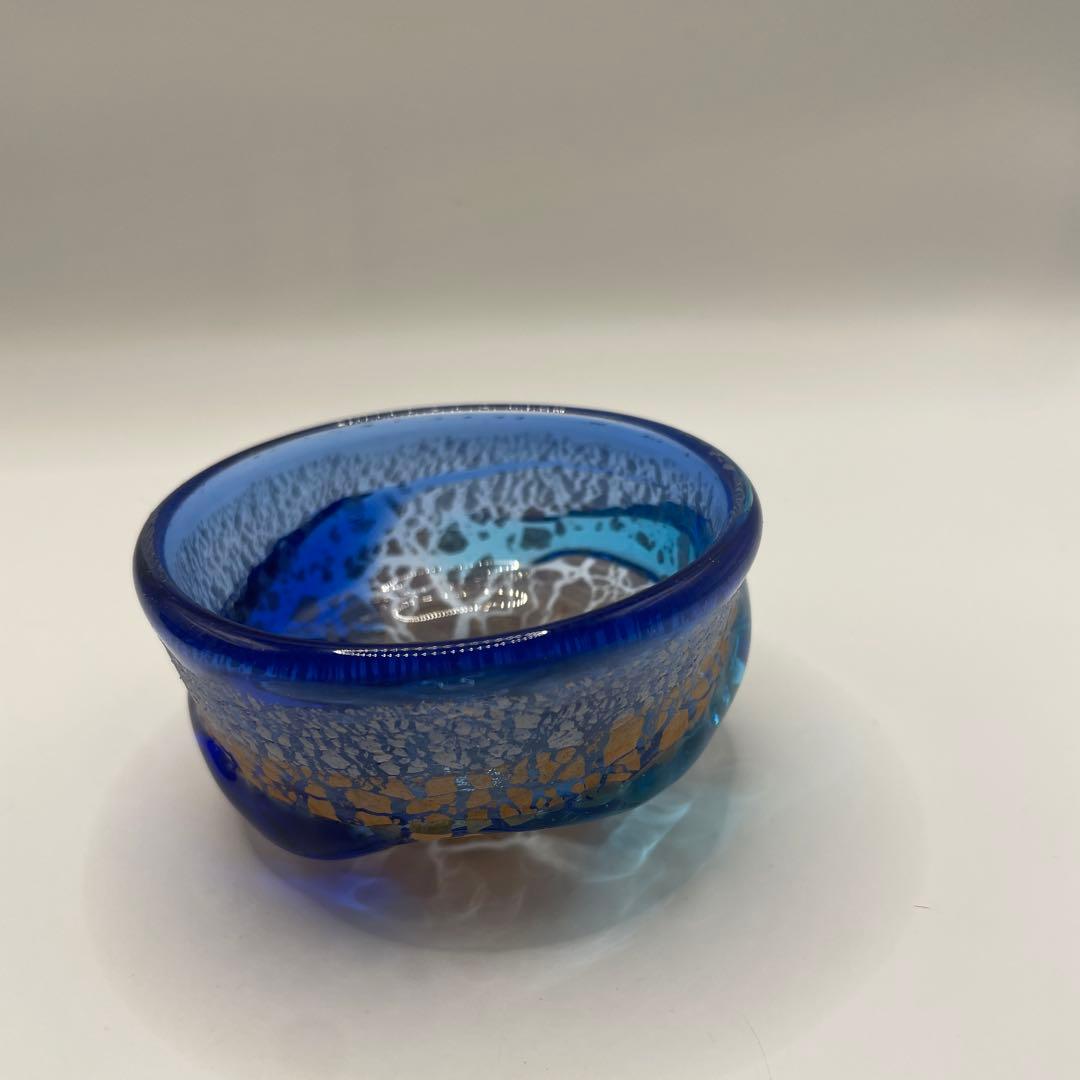 稲嶺盛吉作グラスぐい呑み