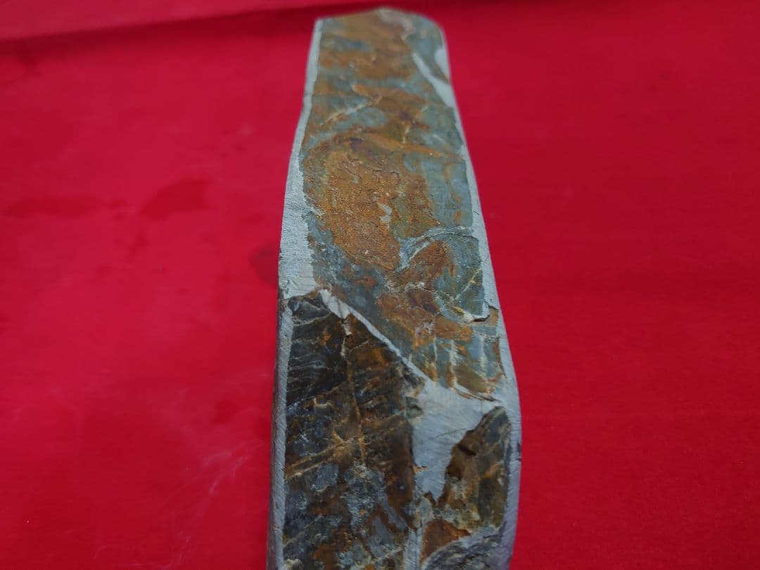 天然砥石 京都 1,4kg 正本山合砥青巣板 硬質 仕上げ砥石 包丁 鉋