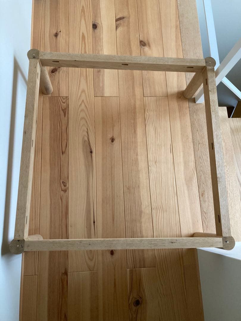 無垢　オーク材　テーブル脚