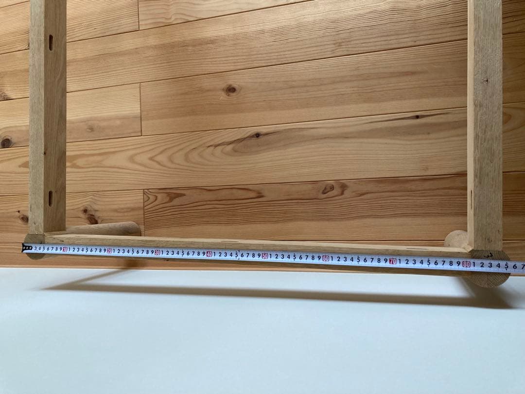 無垢　オーク材　テーブル脚