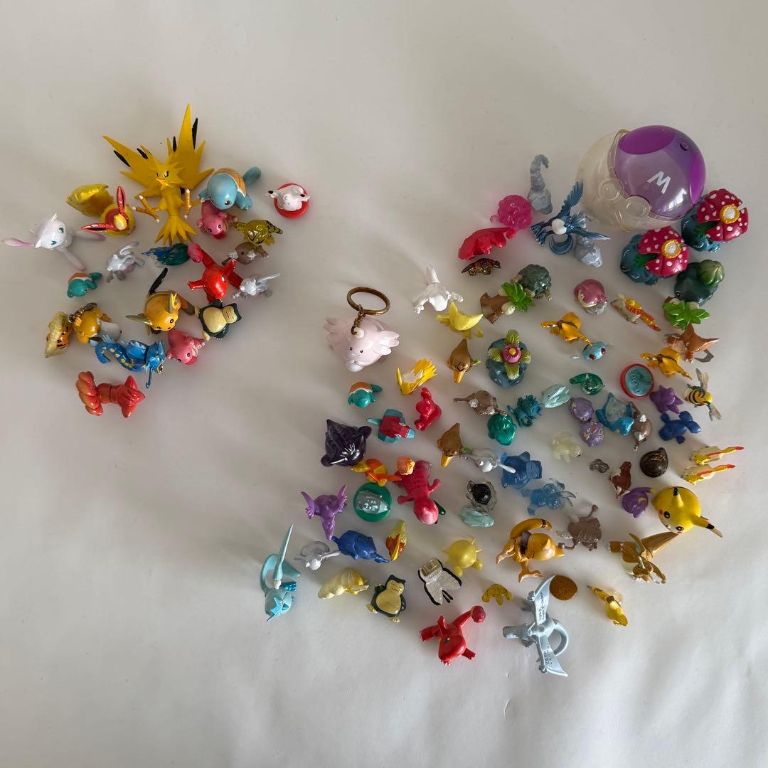初期ポケモン フィギュア 大量まとめ売り モンコレ等 ベタつき有