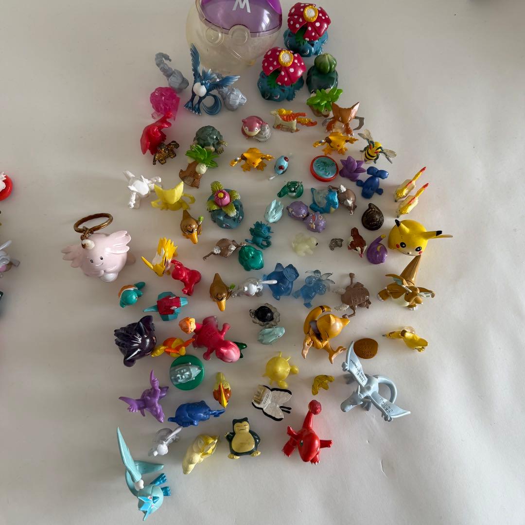 初期ポケモン フィギュア 大量まとめ売り モンコレ等 ベタつき有