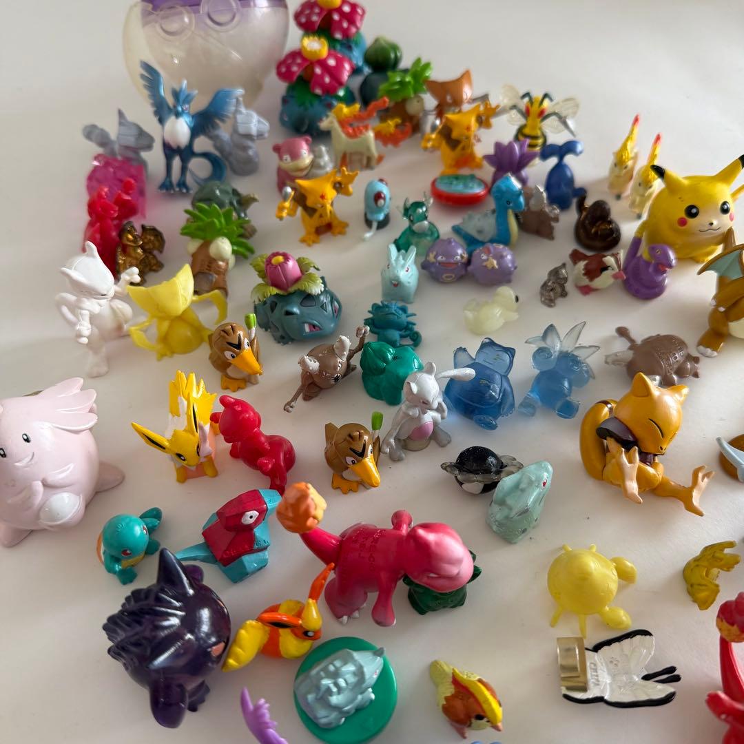 初期ポケモン フィギュア 大量まとめ売り モンコレ等 ベタつき有