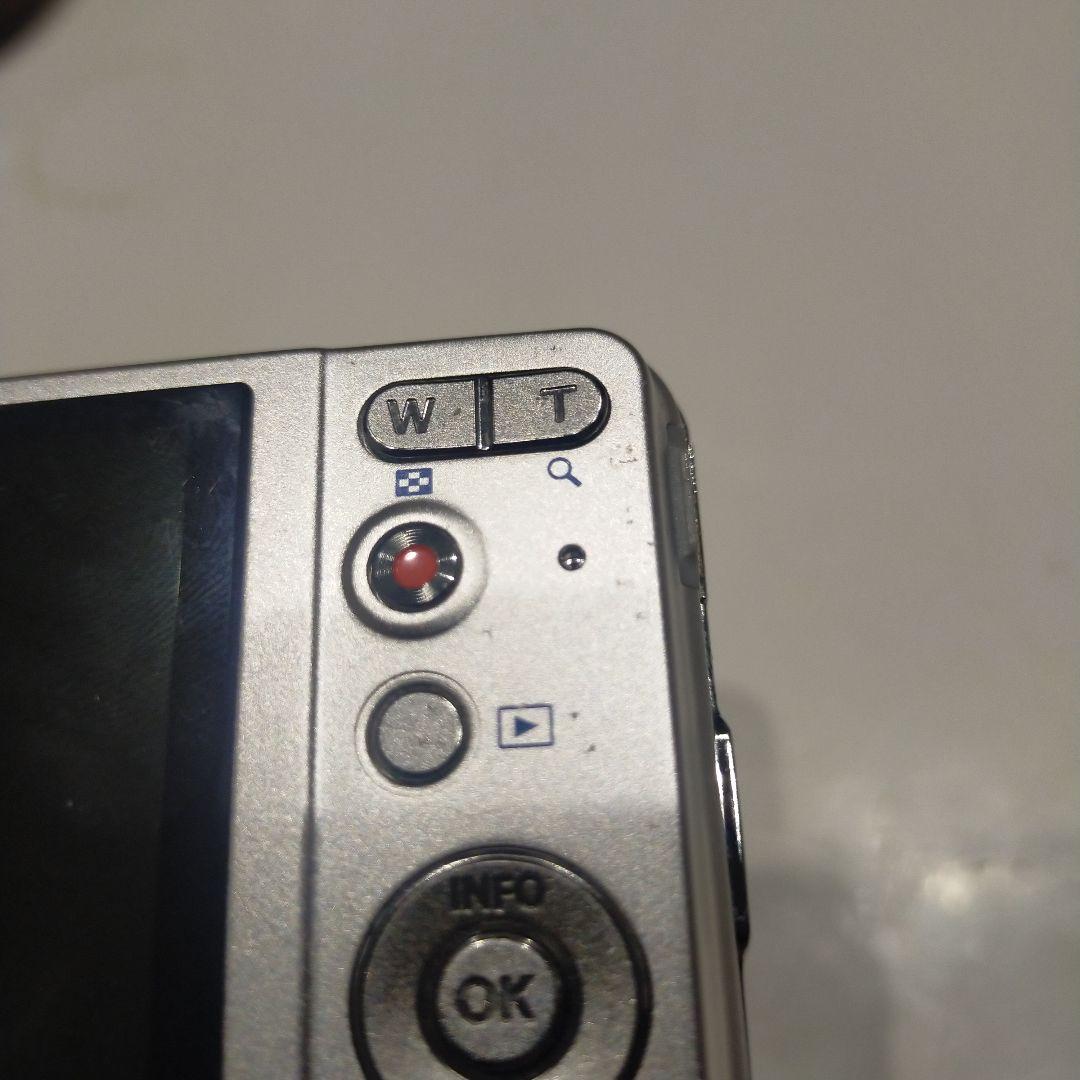 動作確認 充電器付 OLYMPUS VG-140 シルバー デジカメ HDムービ