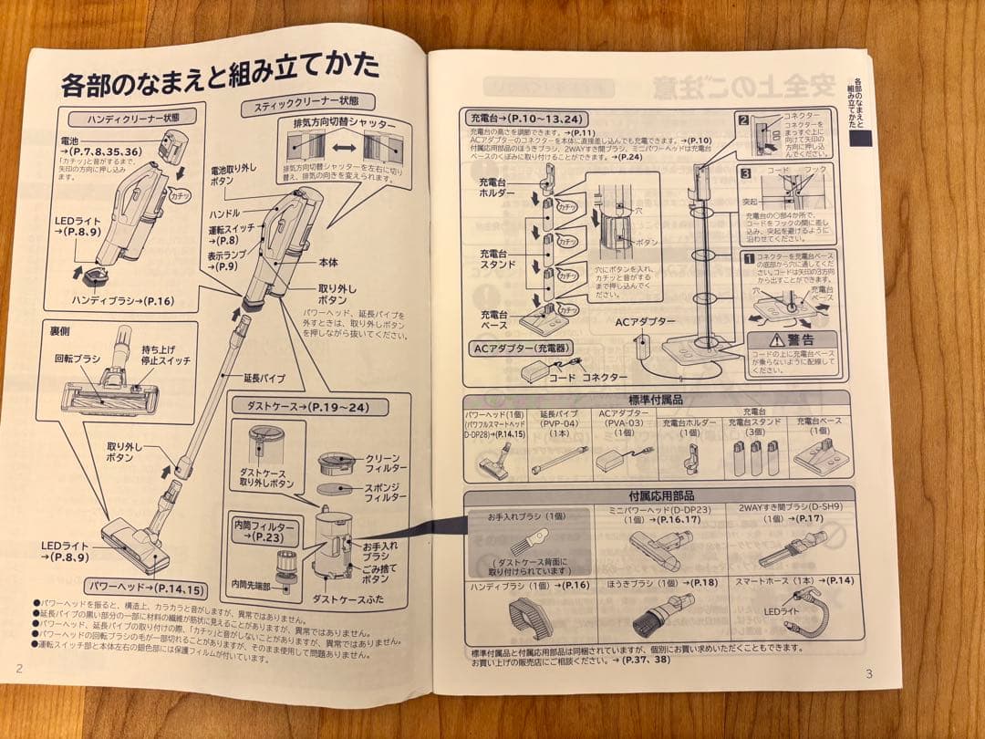 【説明書付・豪華セット】日立 掃除機 PV-BH900J 純正付属品一式
