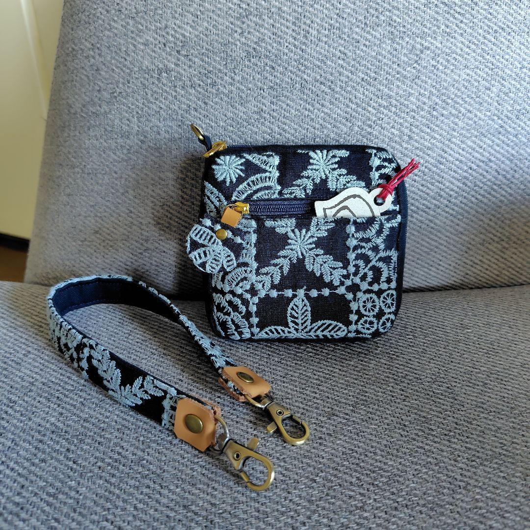 ミナペルホネン　ころんハンドメイドバック