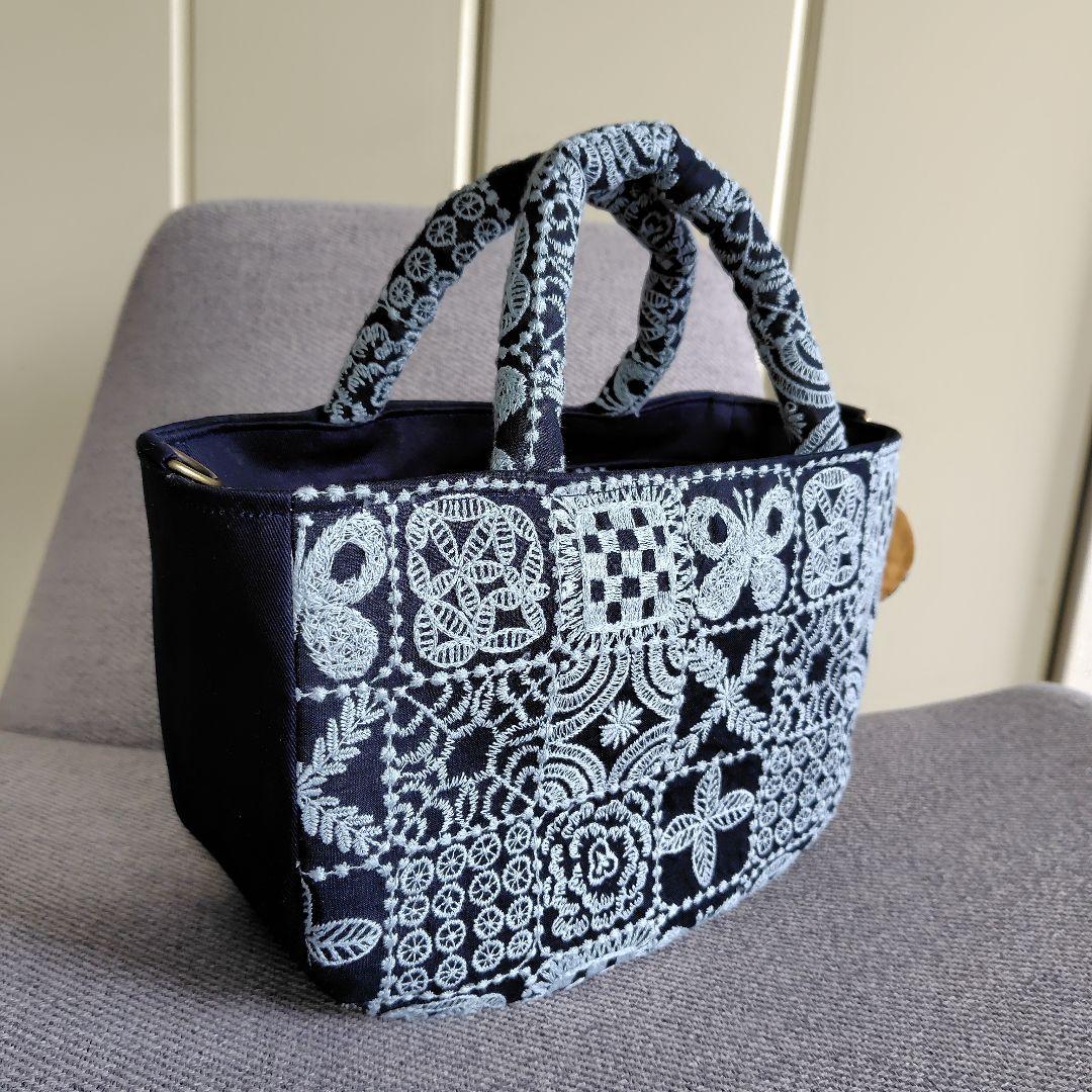 ミナペルホネン　ころんハンドメイドバック