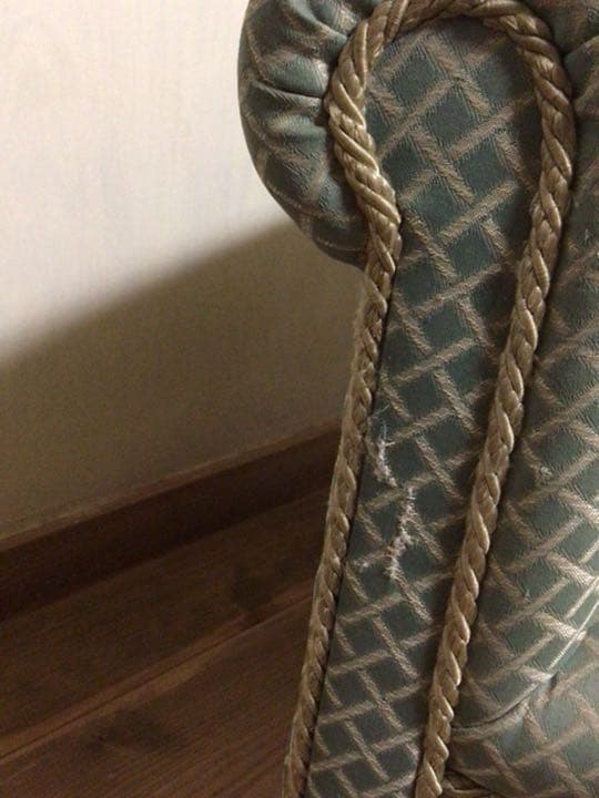 アンティークこどもソファー