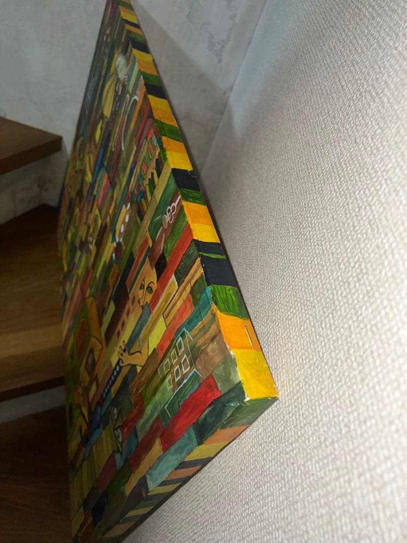 絵画　都市風景 　インテリア