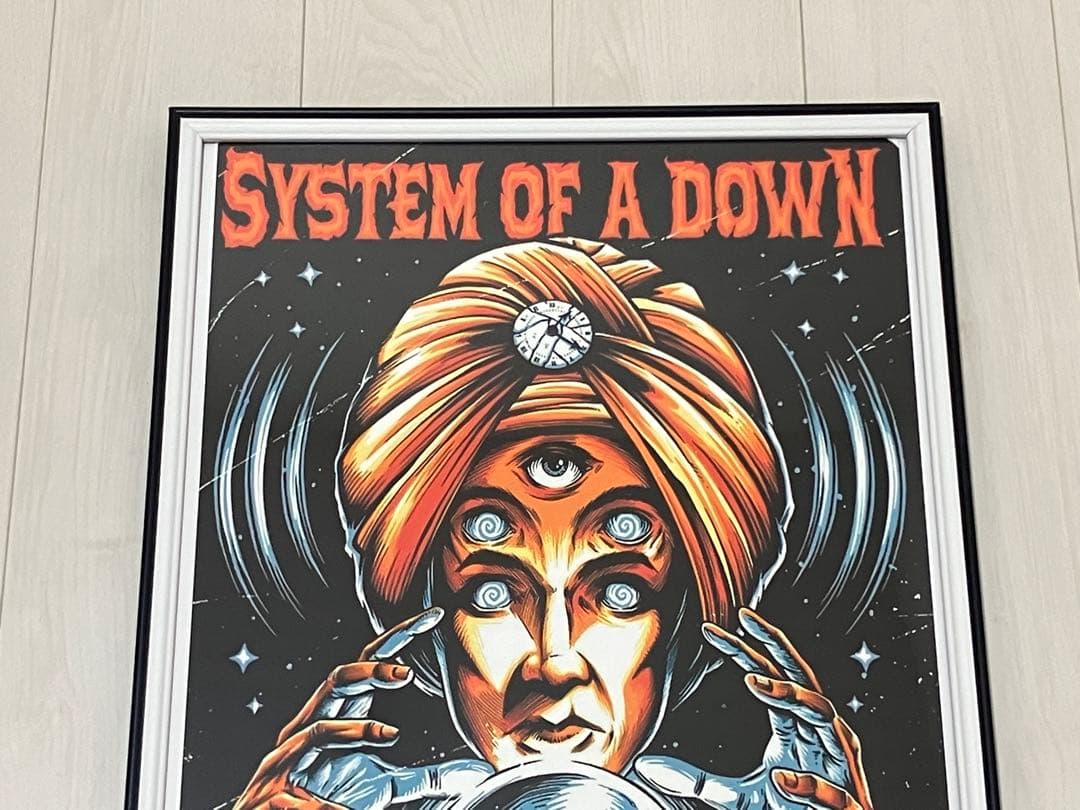 【額縁付き】 System Of A Down A2ポスター 1