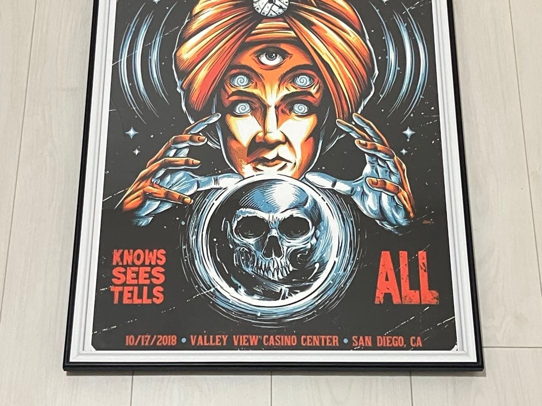 【額縁付き】 System Of A Down A2ポスター 1