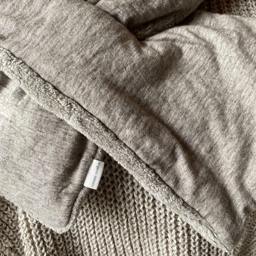 プリスティンpristineのフェイクファーマフラーヤクオーガニックコットン